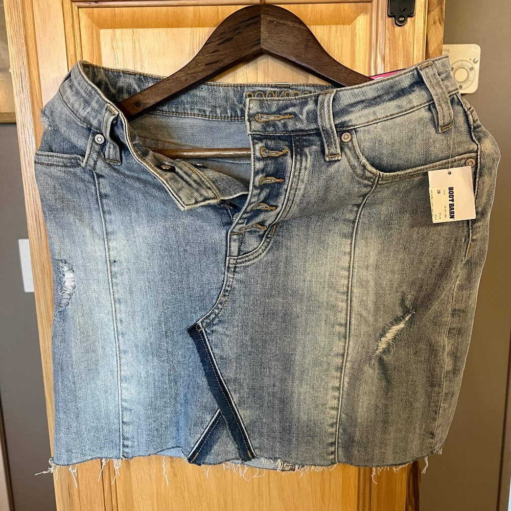 Denim skirt